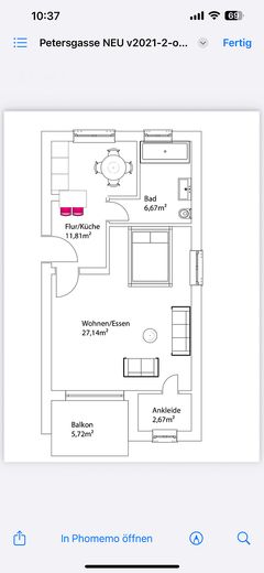 Exclusief design-appartement met balkon & spectaculair uitzicht op de universiteit – Foto 15