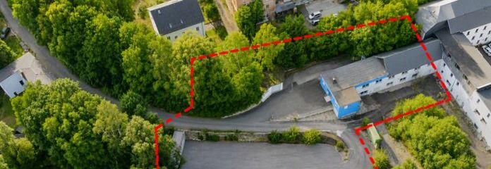 6.618 qm Gewerbegrundstück - bestehenden Gewerbestandort in Hof mit Bestandsgebäude - § 34 BauGB