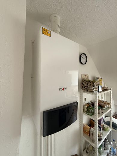 Gasheizug Wohnung oben
