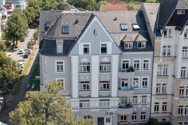 Kapitalanlage auf dem Kaßberg – vermietete 79 m² Wohnung mit zwei Balkonen