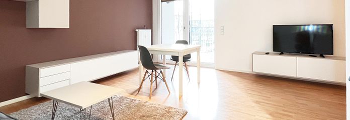 5,2 % Rendite | Neubau in Berlin-Adlershof | keine Mietpreisbremse | voll möbliert – Wohnzimmer