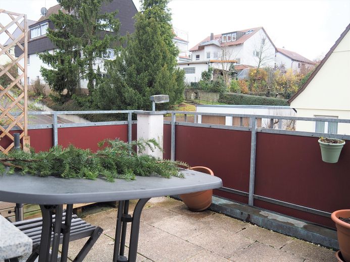 Süd-West Balkon