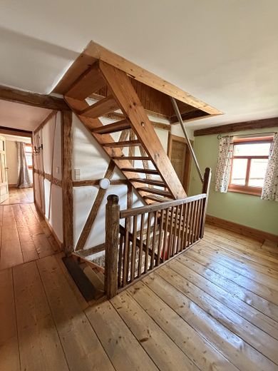 Treppenhaus im Bauernhaus