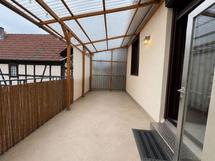 Historisches Wohn- und Geschäftshaus (teilsaniert) - außergewöhnliches Potenzial im Herzen Eberns – OG Balkon