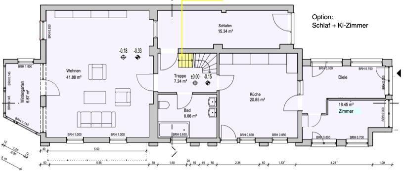 Appartamento di 115 mq con terrazza e giardino al piano terra di una casa unifamiliare/bifamiliare – Foto 14