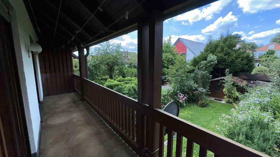 Haus - Udldinger Hang - von Privat in Toplage in Dachau Altstadtnähe – Balkon 