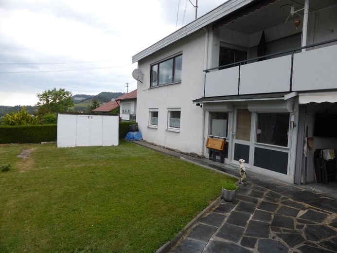 Garten vor dem UG