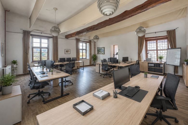 Bürofläche - KI Visualisierung