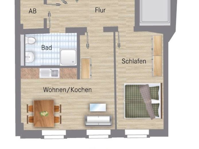 Stylowe mieszkanie z zabudowaną kuchnią i ogrzewaniem podłogowym w centralnej lokalizacji! – Foto 1