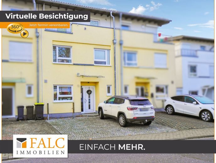 Familienglück in modernem, energieeffizientem Reihenmittelhaus – Titelbild