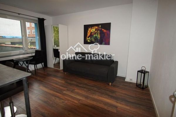 Möblierte und frisch sanierte 1-Zimmer-Wohnung in guter Lage zu vermieten