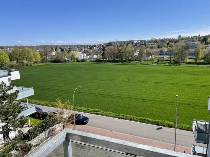 Ausblick vom Balkon