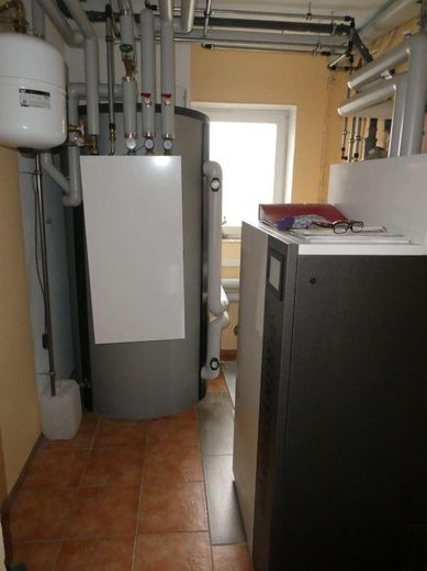 Technikraum Pelletsheizung