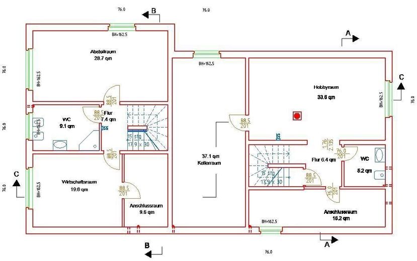 236 m² woonoppervlak + zelfstandige woning, 735 m² perceel – ruime woning in Wolfsburg-Kästorf – Foto 24