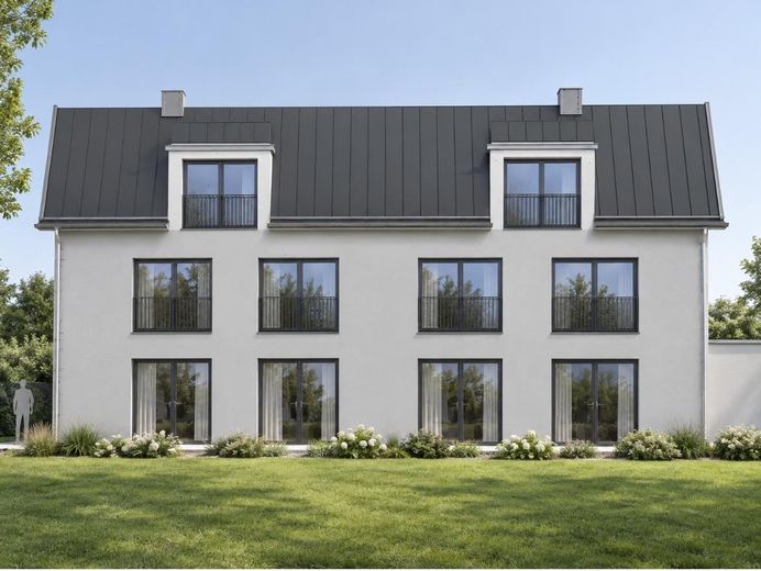 projektowany bliźniak w Pullach – Südansicht