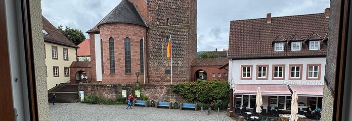 Ausblick Wohn- u. Kinderzimmer