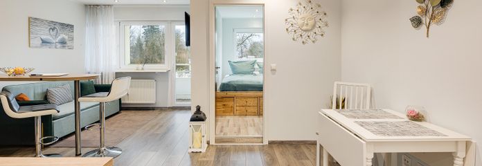 Blick in die Wohnung