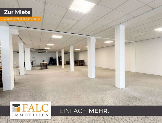 Vielseitig nutzbare Ladenfläche mit Büro, Stellplätzen und guter Sichtbarkeit – Gewerbefläche