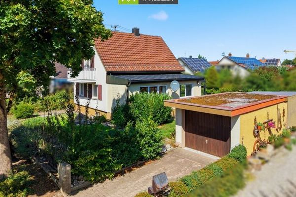360° | Casa unifamiliare indipendente con ampio terreno in posizione tranquilla a Bad Waldsee