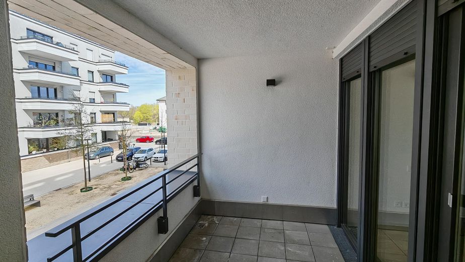 2 Zimmer-Wohnung im Marina Quartier Regensburg HC06 – Loggia