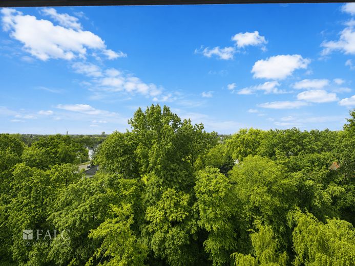 Über den Dächern von Bremerhaven - 3 Zimmer mit traumhaftem Ausblick – Aussicht Balkon