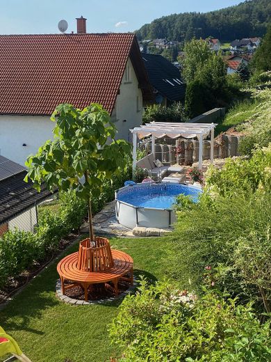 Terrasse mit Pool