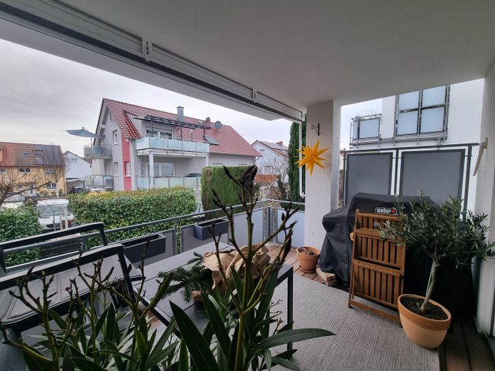 Balkon mit Aussicht