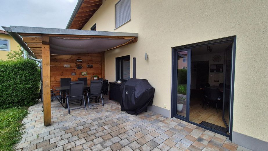 Überdachte Terrasse