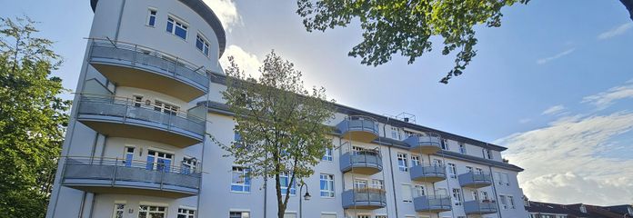 2 Zi. Whg. - Bremen-Arsten - barrierefrei mit Balkon + TG-Stellplatz – Außenansicht
