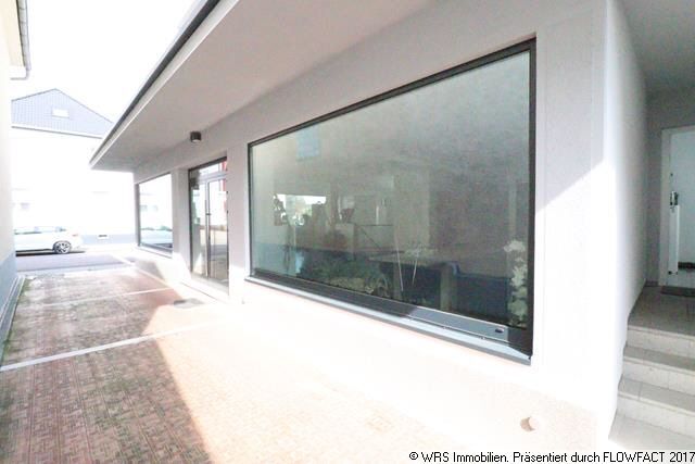 Fensterfront Innenbereich Gewerbe