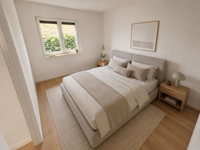 Moderne 2-Zimmer-Wohnung mit Balkon und großem Garten | KfW 40 QNG | Erstbezug – Foto 4