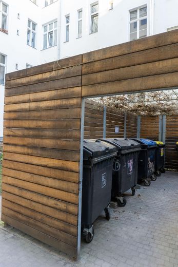 Ruhige Zweizimmerwohnung in beliebter Gegend in Berlin Kreuzberg – Innenhof