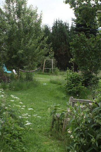 Fachwerkhaus mit Talblick - historisches Wohnen im Grünen bei Bielstein – Garten