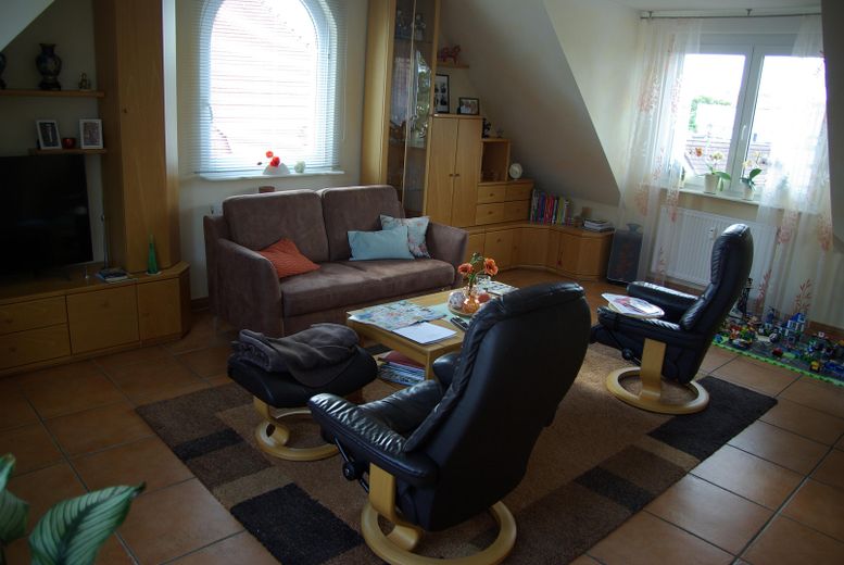 4 Zimmer Wohnung in Kernen – Wohnzimmer
