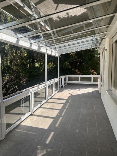 Veranda Hochparterre z Garten