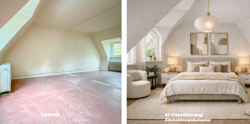 HIER WERDEN SIE SICH WOHLFÜHLEN !! sofort frei / Reihenhaus / ohne Makler Provision – gemütliches Schlafzimmer