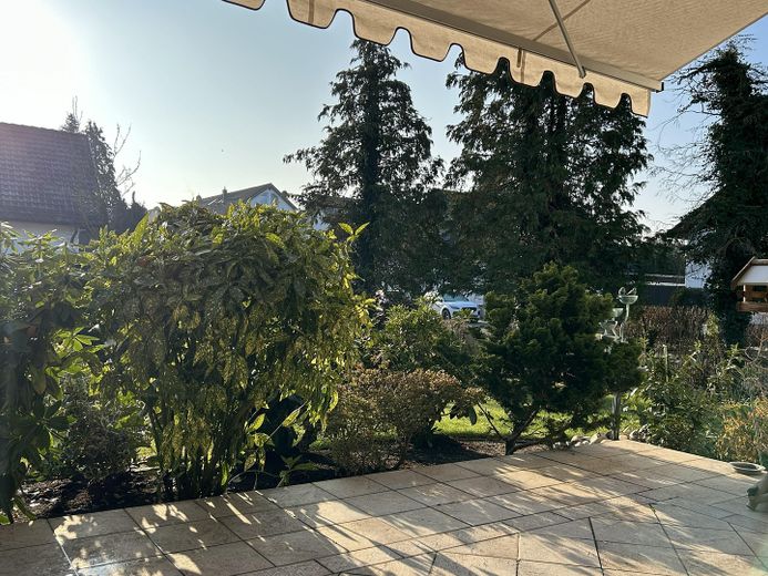 Blick von der Terrasse EG S