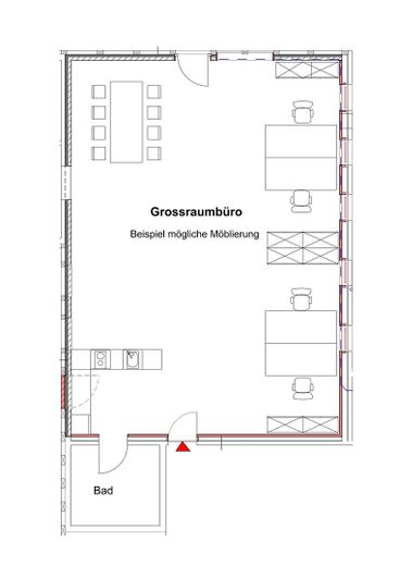 100m2 office/commercial space for rent: first occupancy after renovation – Foto 8