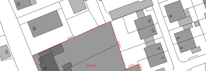 Attraktives Baugrundstück mit 2.358 m² - Zentrale Lage - Ideale Investitionsmöglichkeit