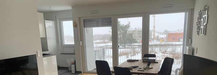 2-Zimmer-Wohnung in der Herzo-Base 16.05 – Wohnraum