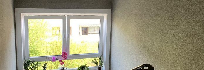 Blick ins Treppenhaus des MFH.