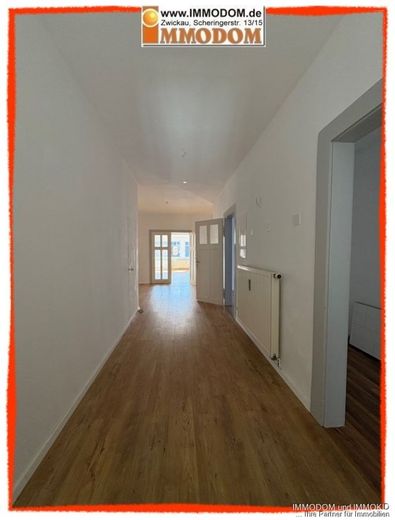3-Zimmer-Wohnung in Zwickau-Nordvorstadt, herrschaftliches Wohnen mit großer Wohnküche, Erker und 2 Balkonen! – Flur