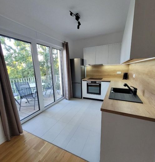 Dwa 3-pokojowe mieszkania, centralnie, nowoczesny nowy budynek, Elbe, pieszo Buckau – WG6/9 Wohnküche+Balkon