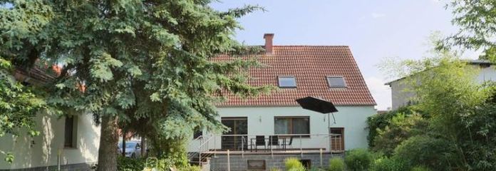 (EF1284_M) Gotha: Herbsleben, modernes möbliertes Wohnhaus nahe Erfurt/Gotha mit 2x Bädern, Terrasse und Garten
