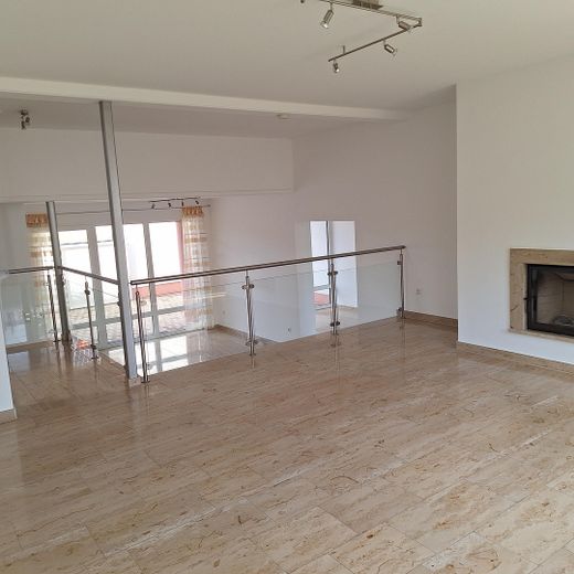 Blick vom Kaminz. zum Essz.