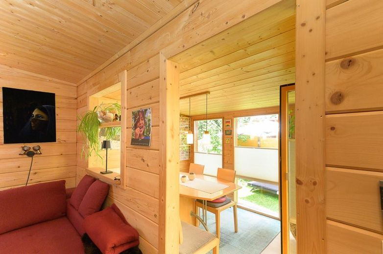 Mobilhome - Holzbohlenhaus 91qm Wohnfläche auf einer Ebene – Foto 16