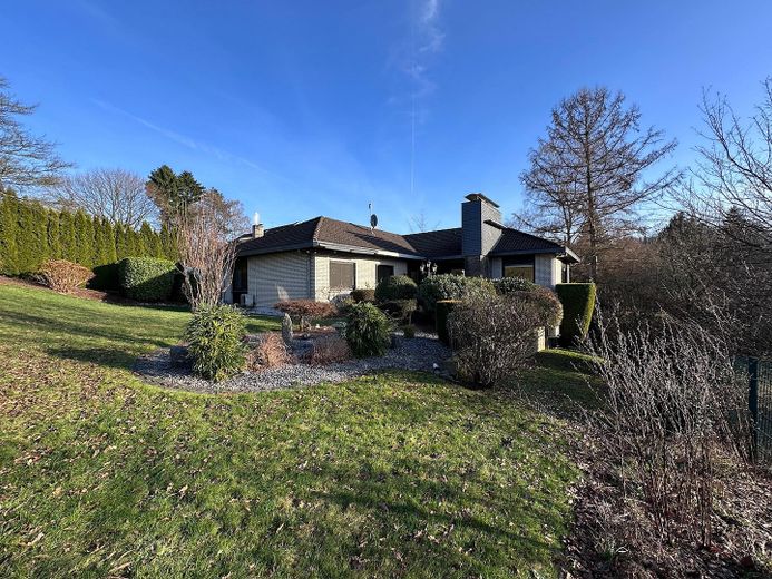 Garten-Blick auf das Haus