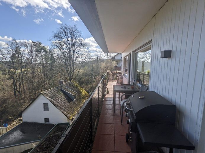 Balkon mit Ausblick
