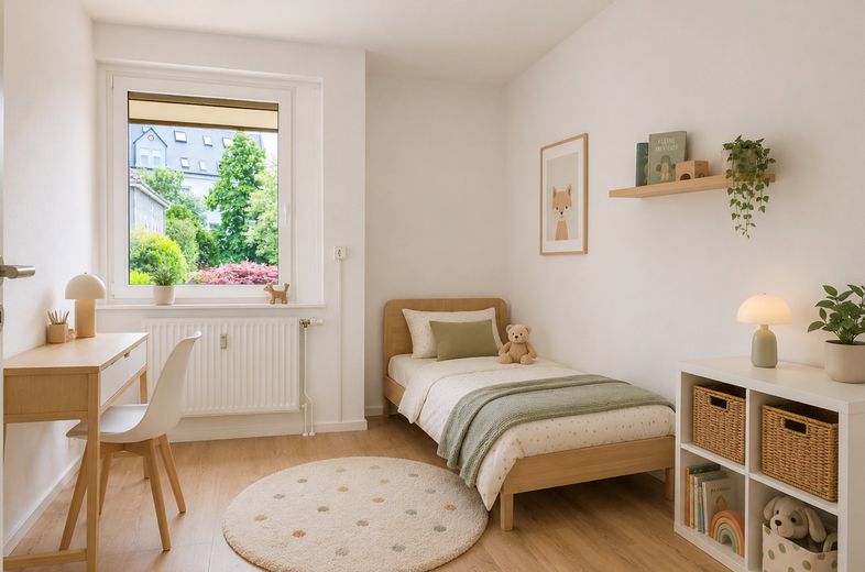 Wohlfühlen ohne Barrieren – komfortable Wohnung in attraktiver Wohnanlage – Kinderzimmer