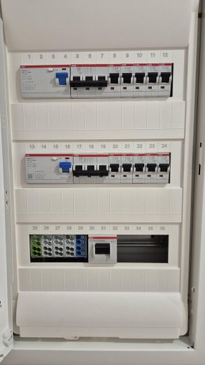 Modernes Wohnglück: Frisch sanierte 3-Zimmer-Wohnung mit Tageslichtbad & Multisplit-Klimatisierung – Elektrik